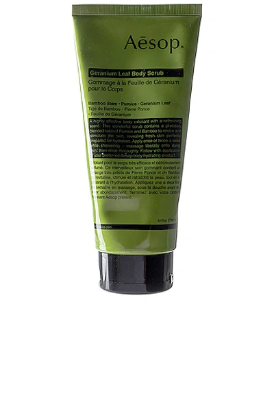 Aesop Geranium Leaf Body Scrub In N,a