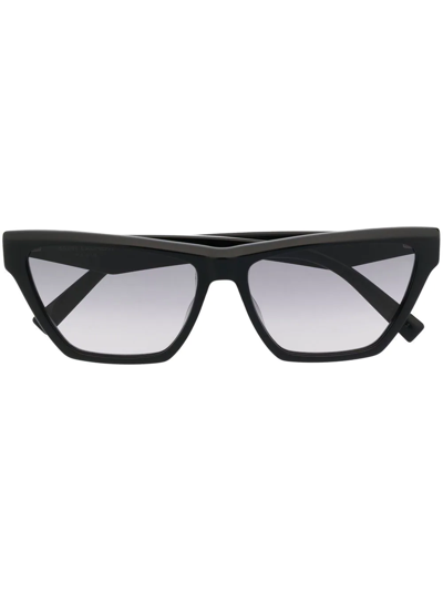Saint Laurent Square-frame Sunglasses In Schwarz