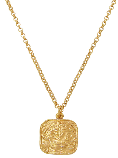 Alighieri Gold-plated Infernal Storm Pendant Necklace