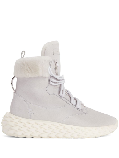 Giuseppe Zanotti Urchin Hi-top Trainers In Grey