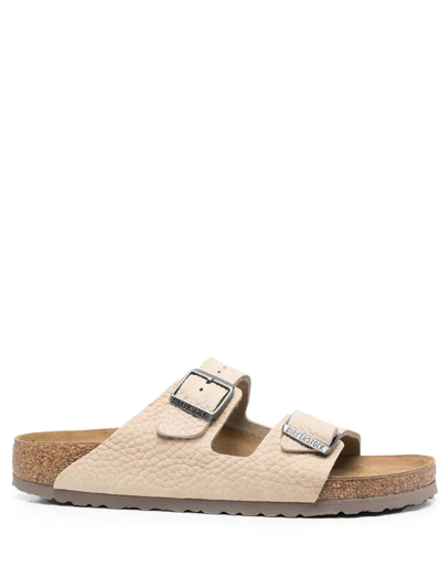 Birkenstock Sandcastle Leather Sandals In Nude