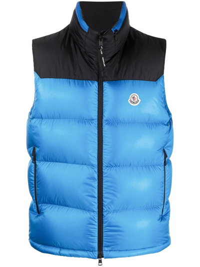 Moncler Ophrys Quilted Nylon Down Vest In Multi-colored