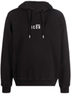 Dsquared2 Logo Hoodie In Schwarz