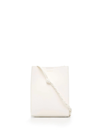 Jil Sander Tangle Shoulder Bag In Weiss