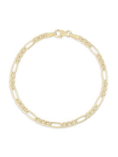 Saks Fifth Avenue Women's 14k Yellow Gold Figaro Chain Bracelet