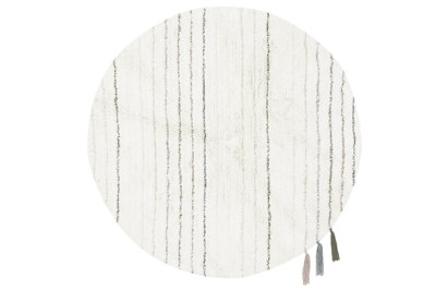Lorena Canals Woolable Rug Arona Round In White