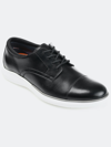 Thomas & Vine Felton Cap Toe Derby In Black