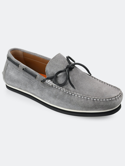Thomas & Vine Men's Sadler Moccasin Loafers In Grey