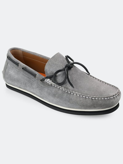 Thomas & Vine Men's Sadler Moccasin Loafers In Gray
