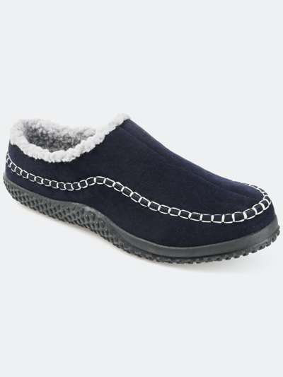 Vance Co. Shoes Vance Co. Godwin Moccasin Clog Slipper In Blue