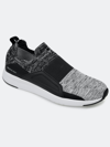 Vance Co. Shoes Vance Co. Cannon Casual Slip-on Knit Walking Sneaker In Black
