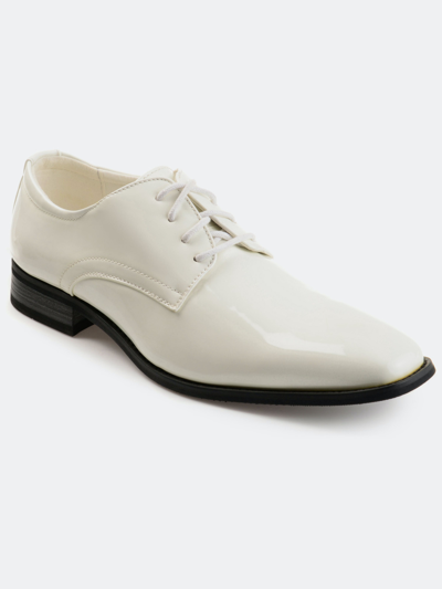 Vance Co. Shoes Vance Co. Men's Wide Width Cole Dress Shoe In White