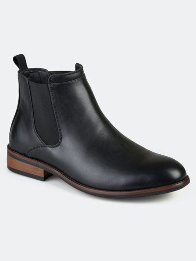 Vance Co. Shoes Vance Co. Men's Wide Width Landon Chelsea Dress Boot In Grey