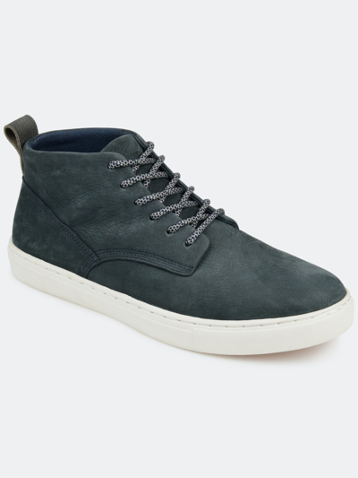 Territory Boots Territory Rove Casual Leather Sneaker Boot In Blue