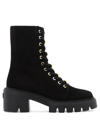 STUART WEITZMAN STUART WEITZMAN SOHO EMBELLISHED ANKLE BOOTS