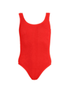 Bottega Veneta Crinkled Nylon One-piece Swimsuit In Burst