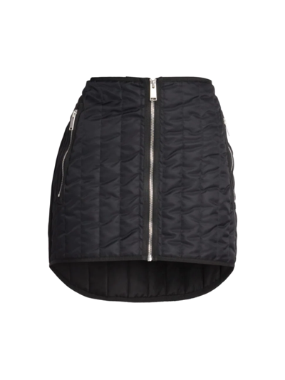 Heron Preston Women's Ex-ray Quilted Mini Skirt In Black
