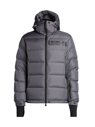 Moncler Isorno Puffer Jacket In Anthracite
