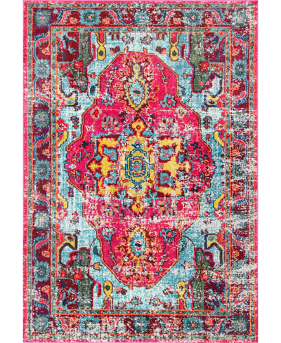 Nuloom Casablanca Vintage-inspired Corbett Boho 5'3" X 7'7" Area Rug In Multi