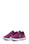 Nike React Infinity Flyknit Running Shoe In Bordeaux/ White/ Pink/ Sangria