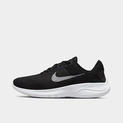 Nike Men's Flex Experience Run 11 Running Shoes (4e Extra Wide Width) In Black/white