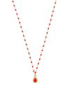 Gigi Clozeau 18kt Yellow Gold Mini Lucky Cashmere 42cm Necklace In Gold