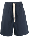 Haikure Drawstring-waist Shorts In Blue