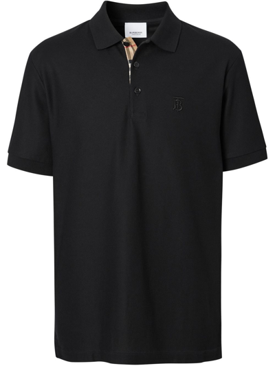 BURBERRY MONOGRAM COTTON PIQUÉ POLO SHIRT