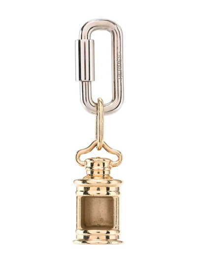 Pre-owned Hermes 1990-2000s  Lantern Charm In Gold