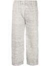Vitelli Reverse Pleat Lounge Pants - Plain In Neutrals