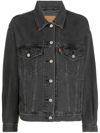 Levi's 90s Truck Driver Denim Jacket In Grey