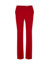 Alexander Mcqueen Classic Suiting Pants In Welsh Red