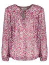 Isabel Marant Étoile Daytonea Floral Long Sleeve Blouse In Fantasia