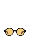Cutler And Gross Cutler & Gross 1396 Round Frame Sunglasses In Black