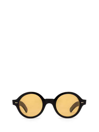 Cutler And Gross Cutler & Gross 1396 Round Frame Sunglasses In Black