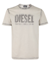 Diesel Logo T-shirt In White