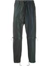 MARCELO BURLON COUNTY OF MILAN DRAWSTRING TROUSERS