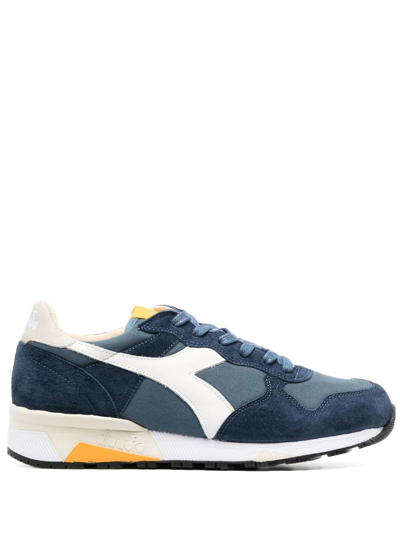 Diadora Trident Sneakers Blue 90 C Sw C9928 In Nickel Free