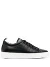 LES HOMMES PERFORATED-LOGO DETAIL SNEAKERS