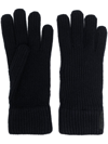 GIORGIO ARMANI CASHMERE KNITTED GLOVES