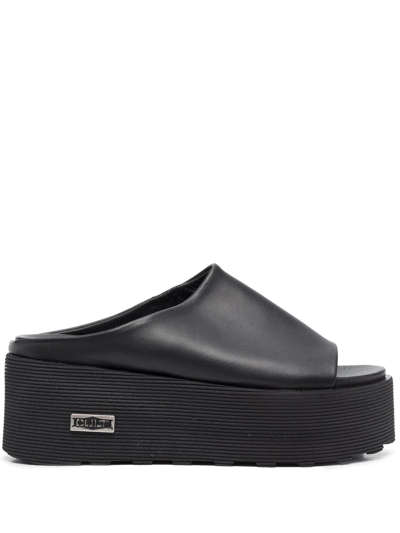 Cult Logo Platform Slides In Schwarz