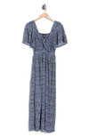 ANGIE WIDE SLEEVE MAXI DRESS