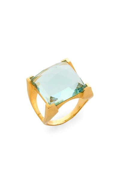 Dean Davidson Semiprecious Stone Ring In Aquamarine