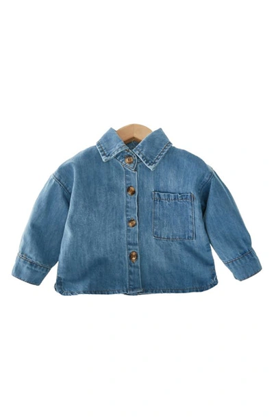 Ashmi And Co Babies' Brooklyn Denim Jacket In Blue