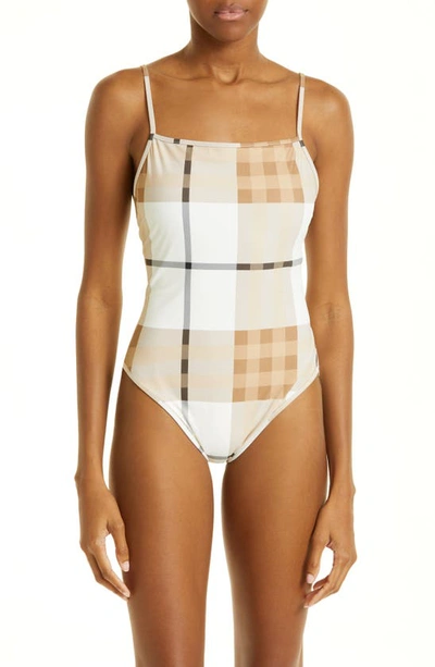 Burberry Vintage Burberry Swimsuit Womens White Burberry Delia