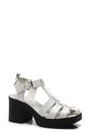 Free People Pacific Platform Fisherman Sandal In Off White