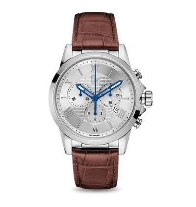 Guess Esquire Chronograph Quartz Silver Dial Mens Watch Gcy08005g1