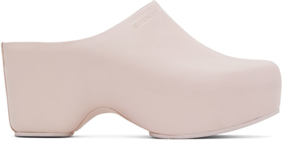 Givenchy Pink G Clogs In 681 Light Pink