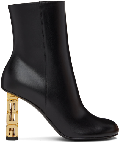 Givenchy Women's  Black Other Materials Ankle Boots In Nero