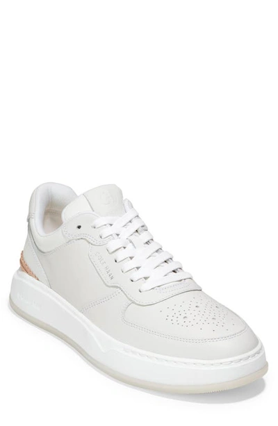 Cole Haan Men's Grandpr Crossover Lace Up Trainers In Optic White